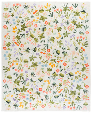 Floral Machine Washable 186 Rug | Martha Stewart – MSRW186