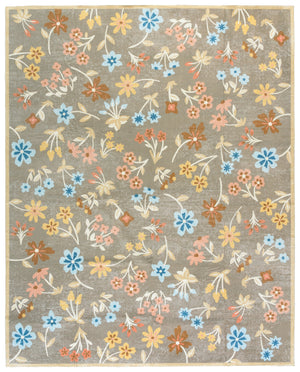 Floral Machine Washable 187 Rug | Martha Stewart – MSRW187