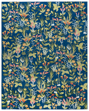Floral Machine Washable 192 Rug | Martha Stewart – MSRW192