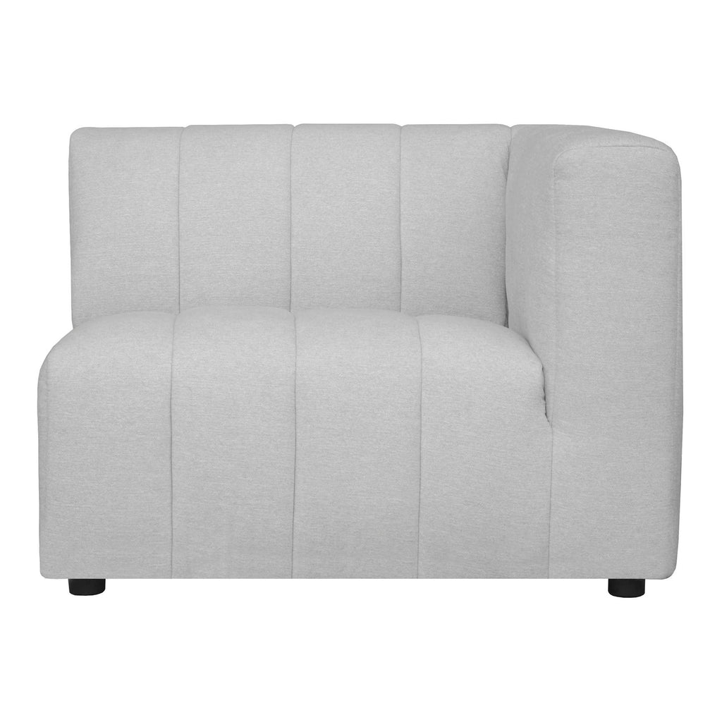 Lyric Arm Chair Right Oatmeal | Moe's Furniture - MT-1023-34