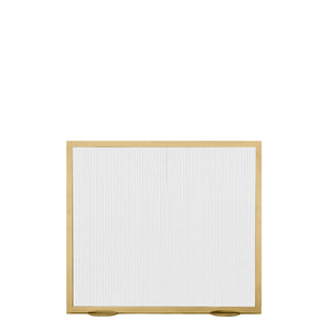 MICA Brass Fire Screen | Decorative Crafts