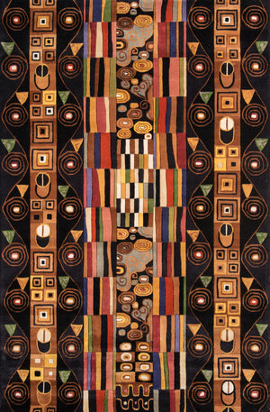 Momeni Rug New Wave Collection | Black - NEWWANW-33BLK