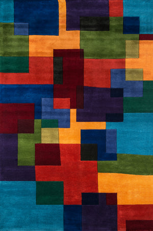 Momeni Rug New Wave Collection | Multi - NEWWANW-49MTI