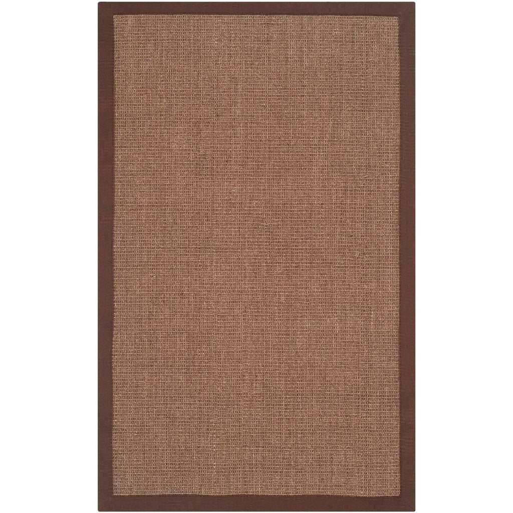 Safavieh Natural Fiber Rug Collection NF441C - Brown / Brown