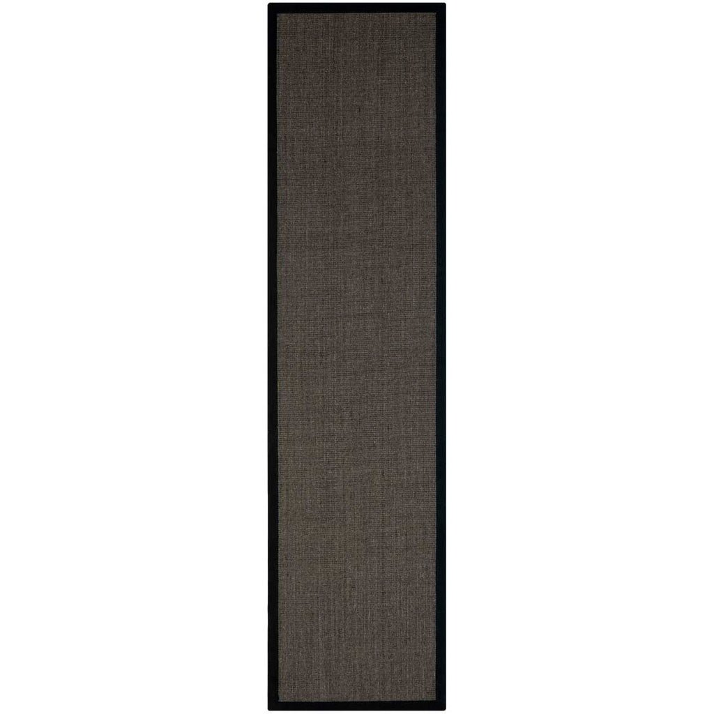 Safavieh Natural Fiber Rug Collection NF441D - Charcoal / Charcoal