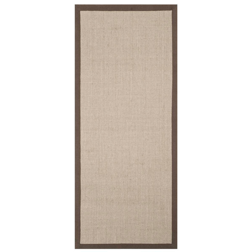 Safavieh Natural Fiber Rug Collection NF441F - Taupe / Light Brown