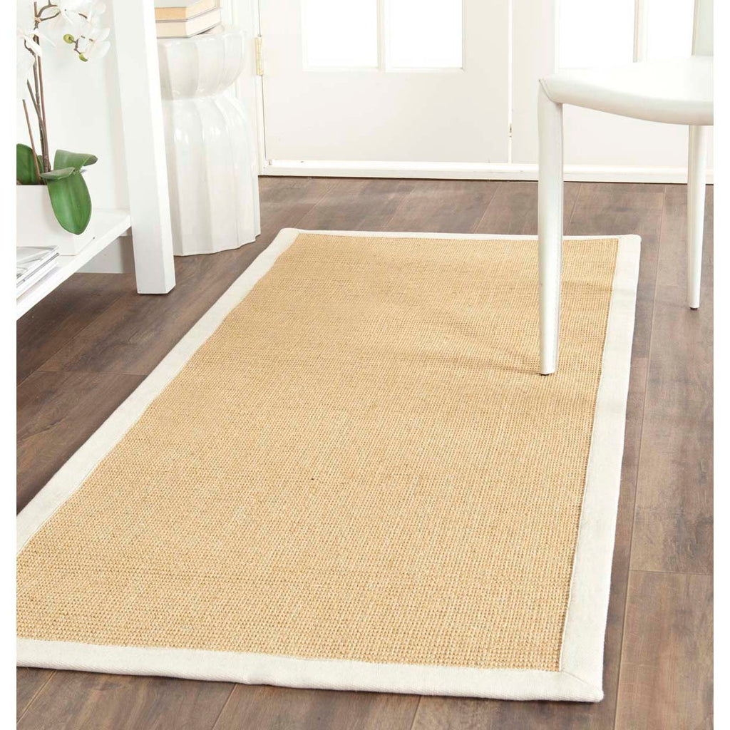 Safavieh Natural Fiber Rug Collection NF441K - Maize / Wheat