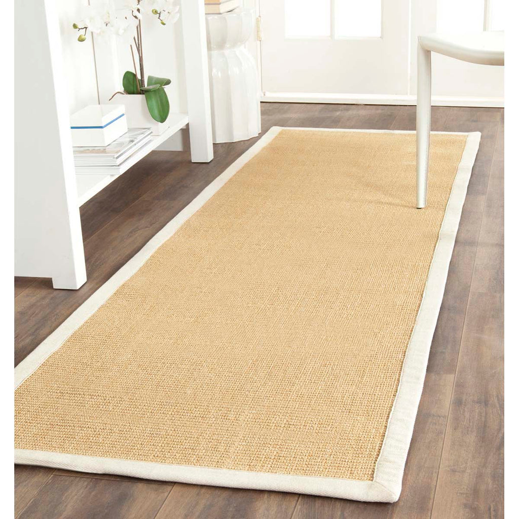 Safavieh Natural Fiber Rug Collection NF441K - Maize / Wheat
