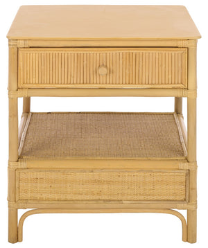 Imari One-Drawer One-Shelf Nightstand | Safavieh - NST6000