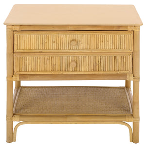Imari Two-Drawer One-Shelf Nightstand | Safavieh - NST6001