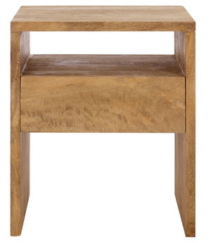 Alonzo One-Shelf One-Drawer Nightstand | Safavieh - NST6500