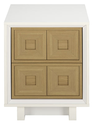 Kaique 2 Drawer Nightstand | Safavieh - NST7700