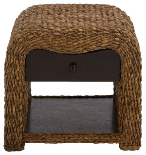 Savitri 1 Drawer 1 Shelf Nightstand | Safavieh - NST8004