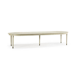 Timeless Synodic Swedish Dining Table In London Mist | Jonathan Charles Furniture - 003-2-H63-LMS