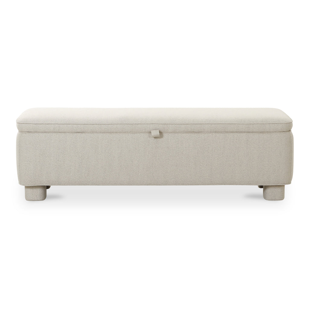 Ichigo Storage Bench Light Grey | Moe's Furniture - OA-1004-29