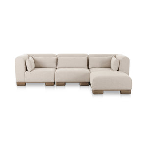 June Lounge Modular Sectional Oatmeal | Moe's Home Collection - OA-1046-34