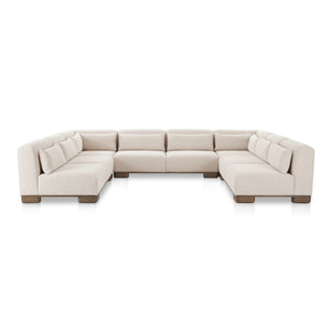 June U Shaped Modular Sectional Oatmeal | Moe's Home Collection - OA-1049-34