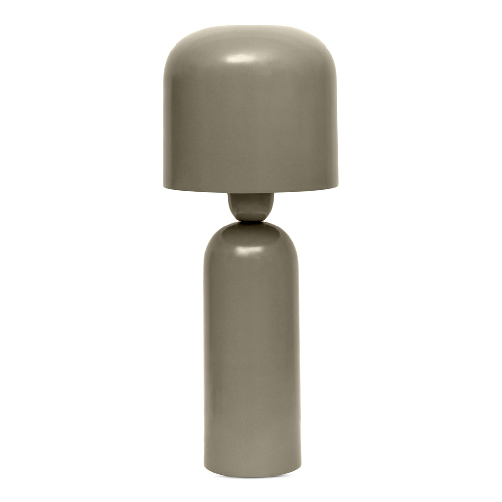 Echo Gloss Table Lamp Taupe | Moe's Furniture - OD-1027-39