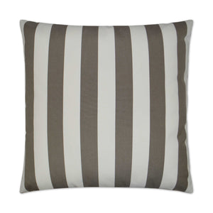 Outdoor Café Stripe Pillow - Driftwood | DV Kap