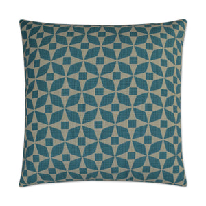 Outdoor Marquee Pillow - Turquoise | DV Kap