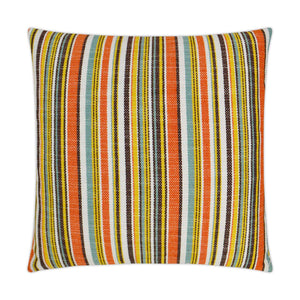 Outdoor Fancy Stripe Pillow - Multi | DV Kap