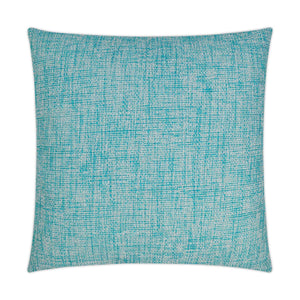 Outdoor Double Trouble Pillow - Turquoise | DV Kap