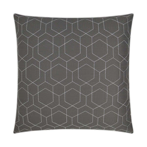 Outdoor Hex Quilt Pillow - Grey | DV Kap