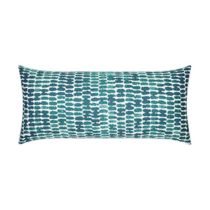 Outdoor Reach Lumbar Pillow - Turquoise | DV Kap
