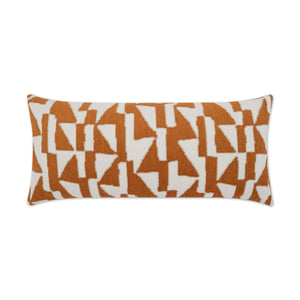 Outdoor Imka Lumbar Pillow - Orange | DV Kap