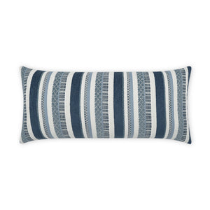 Outdoor Oriana Lumbar Pillow - Indigo | DV Kap