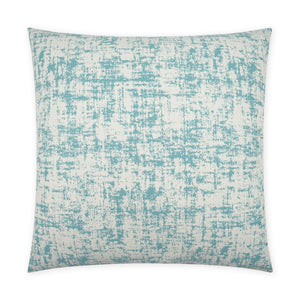 Outdoor Bluff Pillow - Aqua | DV Kap