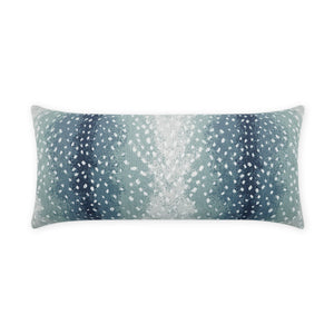 Outdoor Cerbiatta Lumbar Pillow - Azure | DV Kap