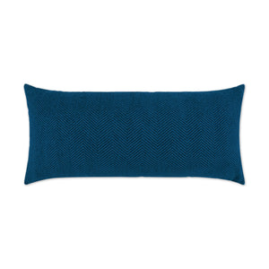 Outdoor Justify Lumbar Pillow - Indigo | DV Kap