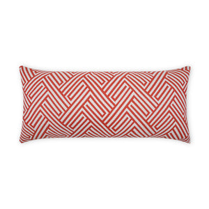 Outdoor Mandros Lumbar Pillow - Coral | DV Kap