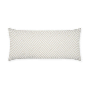 Outdoor Mandros Lumbar Pillow - Ivory | DV Kap