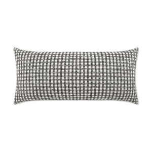 Outdoor Heart Stone Lumbar Pillow - Grey | DV Kap