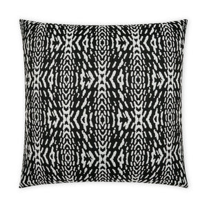 Outdoor Riff Pillow - Ebony | DV Kap