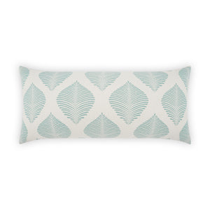 Outdoor Palmero Lumbar Pillow - Spa | DV Kap