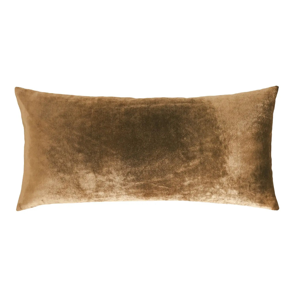 Ombre Copper Ivy Velvet Large Boudoir Pillows | Kevin O'Brien - OMLB-H17