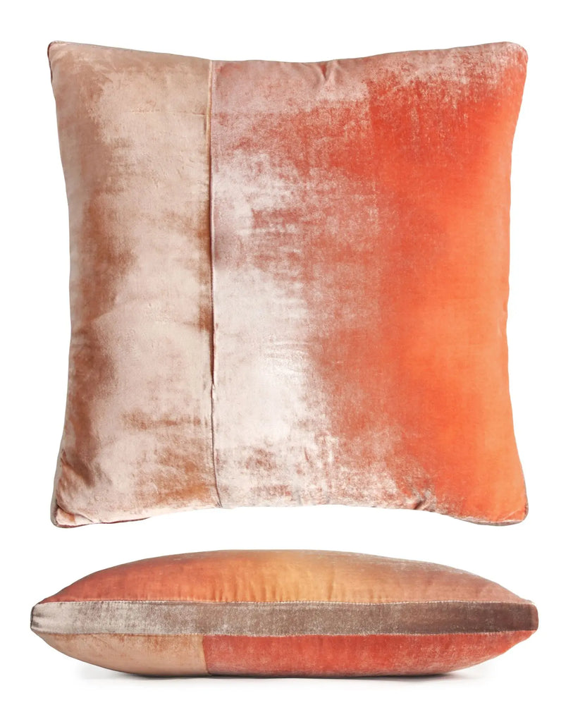 Ombre Sunstone  Velvet Large Boudoir Pillows | Kevin O'Brien - OMLB-H74