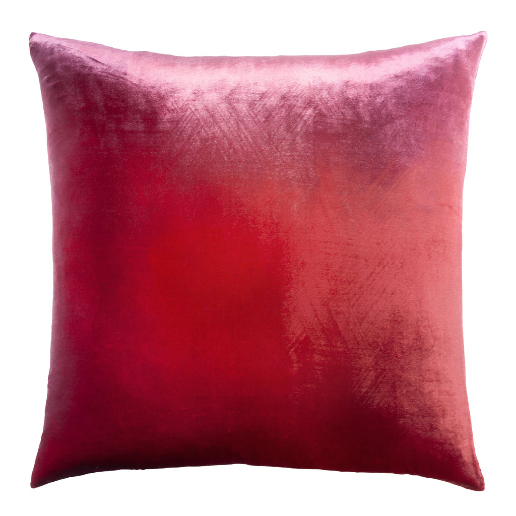 Ombre Boysenberry Velvet Pillows | Kevin O'Brien - OMP-H4