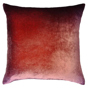 Ombre Boysenberry Mini Velvet Pillows | Kevin O'Brien - OMP-H4-715
