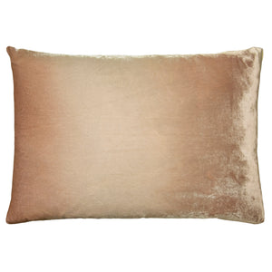 Ombre Latte Velvet Pillows | Kevin O'Brien - OMP-H71