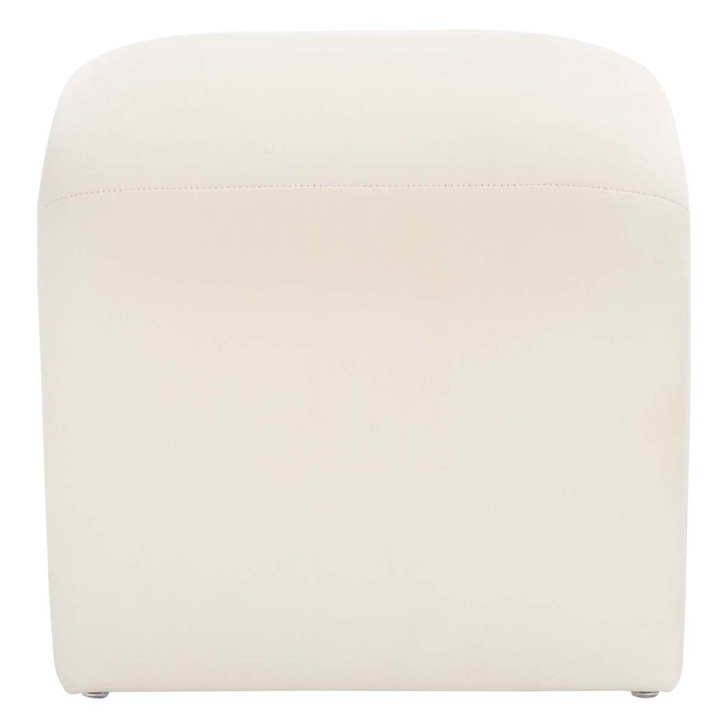 Kibo Ottoman | Safavieh - OTT1300 - Cream