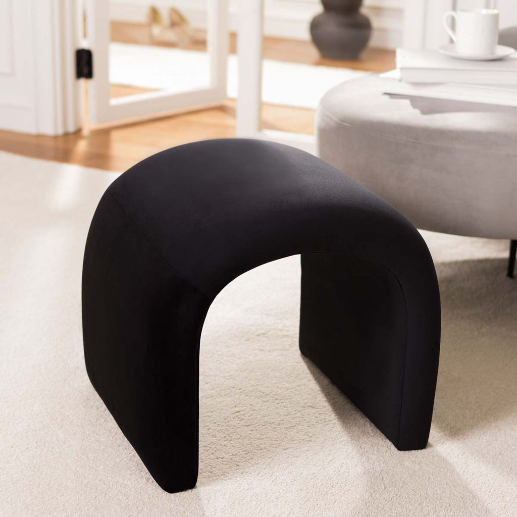 Kibo Ottoman | Safavieh - OTT1300 - Black