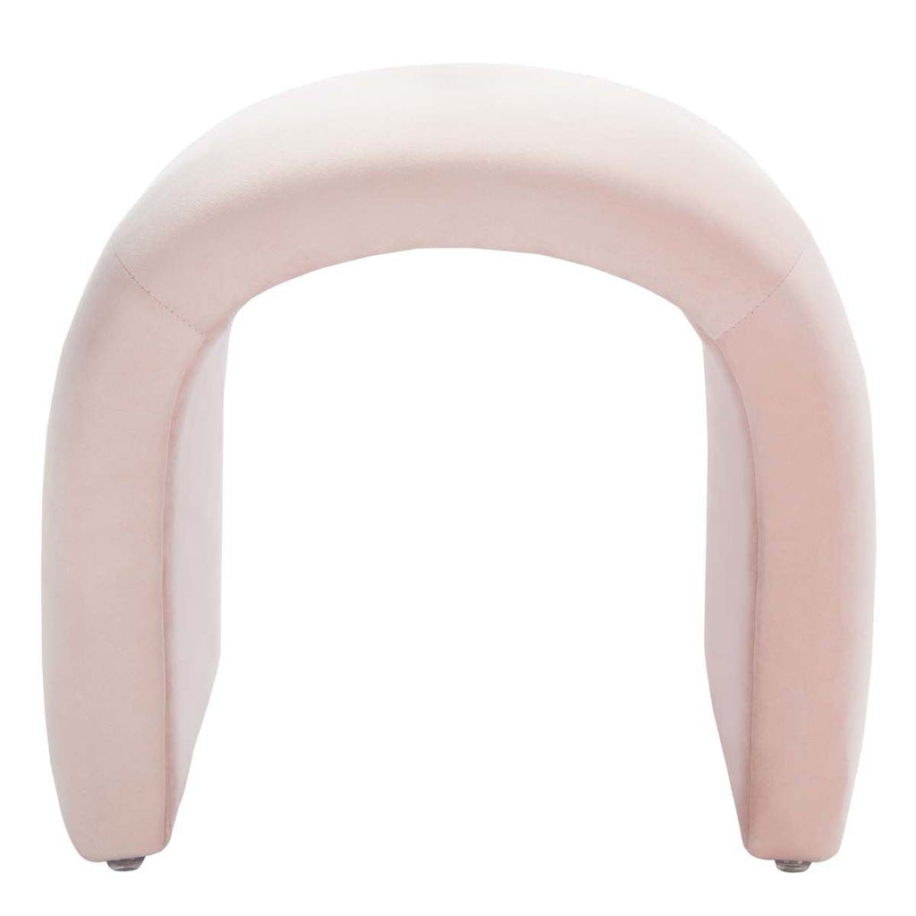 Kibo Ottoman | Safavieh - OTT1300 - Light Pink