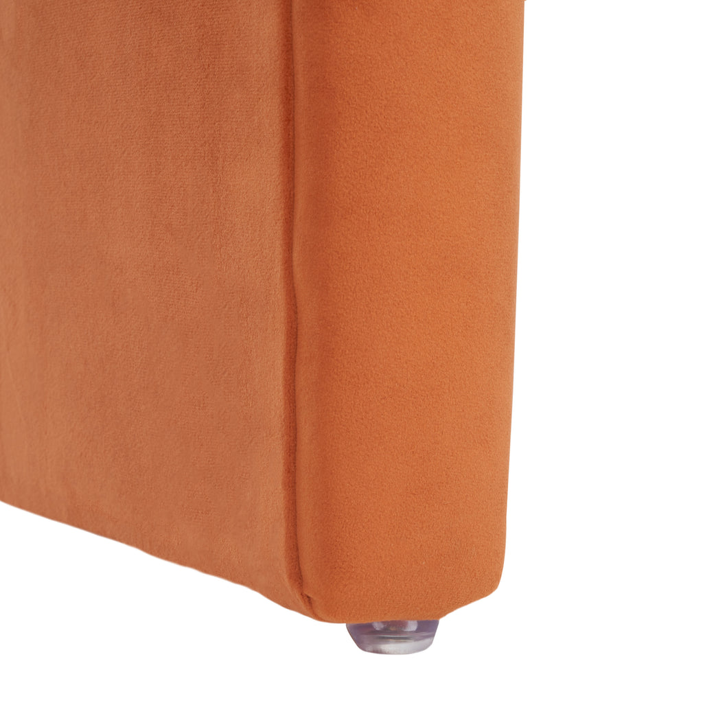 Kibo Ottoman | Safavieh - OTT1300 - Rust