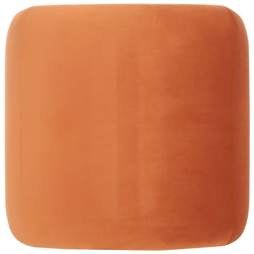 Kibo Ottoman | Safavieh - OTT1300 - Rust