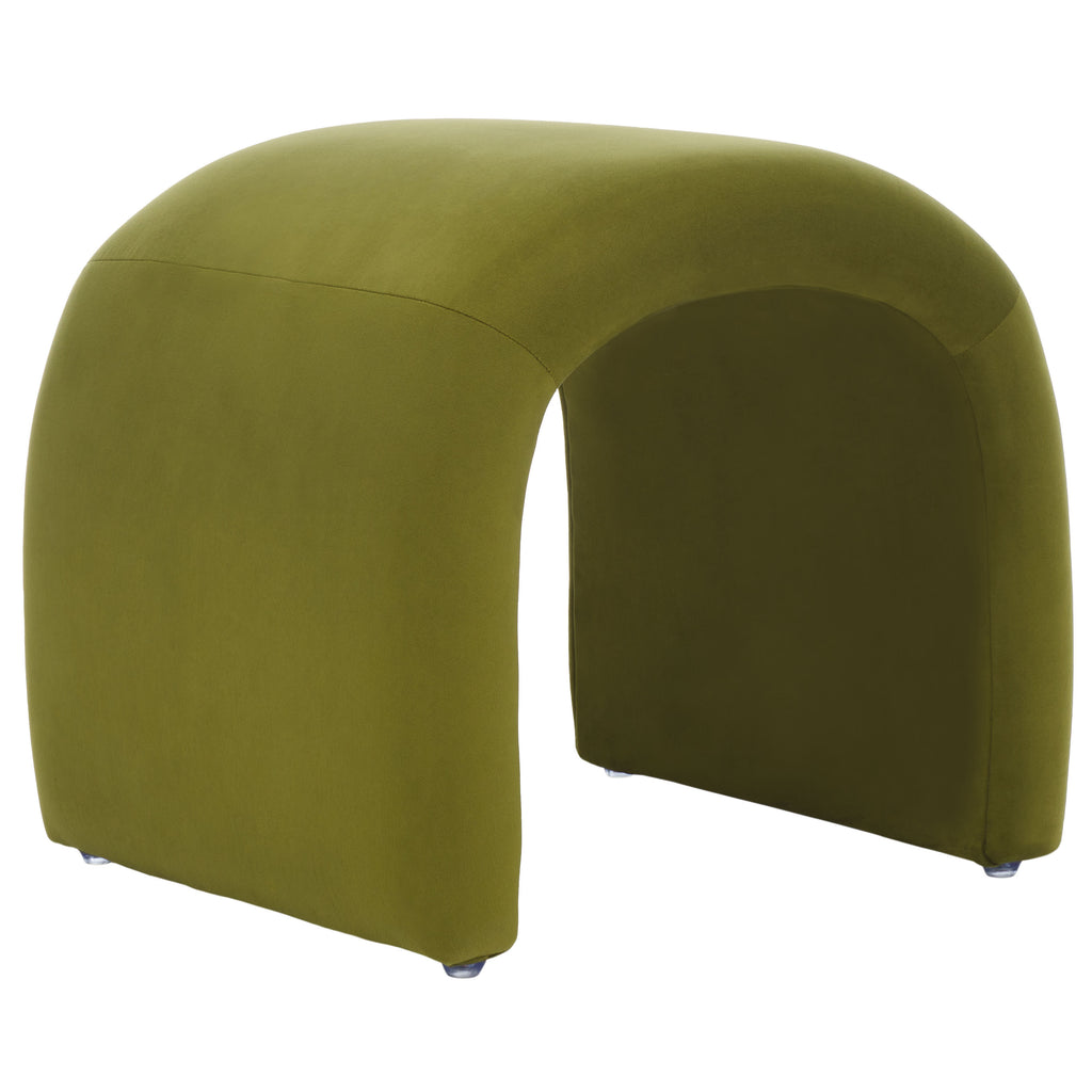 Kibo Ottoman | Safavieh - OTT1300 - Olive