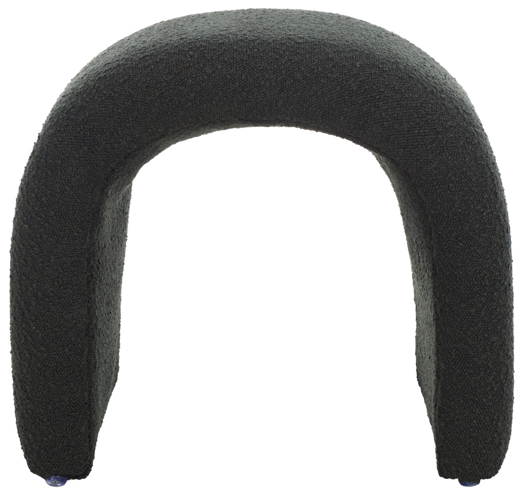Kibo Ottoman | Safavieh - OTT1300 - Black Boucle